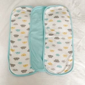 4/$20 Set of 3 Burp Cloths | Gerber |
